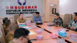 Sekdaprov Marindo dan Ombudsman Bahas Penguatan Pelayanan Publik di Lampung