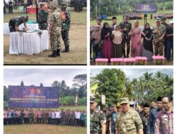 Pangdam XXI/Radin Inten Resmi Tutup TMMD ke-128 Ajak Warga Aktif Bangun Desa