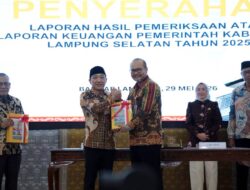 Satu Dekade, Lampung Selatan Kembali Pertahankan Opini WTP ke-10 dari BPK