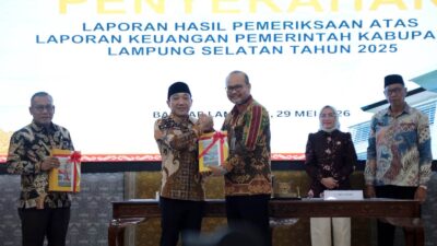 Satu Dekade, Lampung Selatan Kembali Pertahankan Opini WTP ke-10 dari BPK