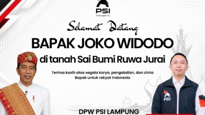 PSI Lampung Siap Sambut Kunjungan Joko Widodo Akhir Juni 2026