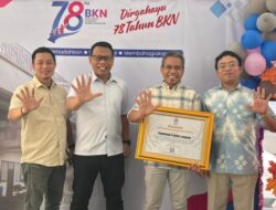 Komitmen Kembangkan Karier ASN, Pemprov Lampung Dianugerahi Adhi Manawa Nugraha Madya