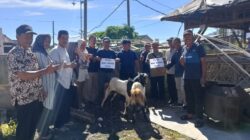 PLN NP UP Bandar Lampung PLTA Besai Salurkan 100 Paket Sembako dan Hewan Kurban untuk Masyarakat Desa Dwikora, Dalam Rangka Idul Adha dan Memperingati Hari Keluarga dan Lansia Nasional 2026