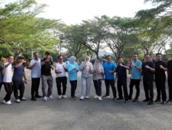 Jumat Sehat di GWH Kalianda, ASN Lampung Selatan Kompak Jaga Kebugaran Demi Pelayanan Prima