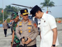 Kunker ke Lampung Selatan, Kapolda Lampung Disambut Langsung Bupati Radityo Egi Pratama