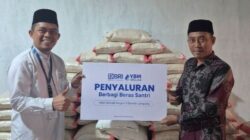YBM BRILiaN Region 5 Bandar Lampung Salurkan Program Berbagi Beras Santri untuk Pondok Pesantren Al Huda, Lampung Timur
