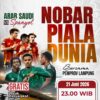 Nobar Piala Dunia Pemprov Lampung Dimulai, Fasilitasi Masyarakat dan UMKM