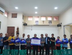 BRI Peduli TJSL Berbagi Kasih Bersama BRI Salurkan 500 Paket Sembako untuk Umat Kristiani di Bandar Lampung