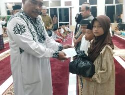Perkuat Kepedulian, Masjid Al Yaqin Santuni Anak Yatim di 1 Muharam 1448 H