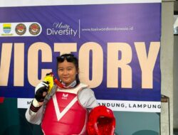 Natasya Salsabila Hakim Raih Medali Emas Taekwondo