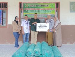 YBM Brilian Salurkan 1,5 Ton Beras dan Sajadah Karpet ke Ponpes Darut Tholibin Lampung Barat