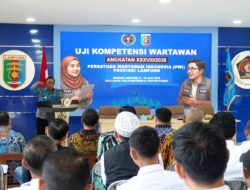 Pemprov Lampung Dorong Lahirnya Wartawan Profesional Melalui UKW PWI Angkatan ke-38
