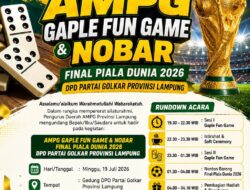 Perkuat Silaturahmi, DPD Partai Golkar Lampung Gelar Nobar Final Piala Dunia 2026 dan Gaple Fun Game