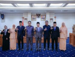 Sekdaprov Lampung Lantik Tiga Pejabat