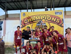 Club Sendang Agung FC Juarai Piala DPRD Provinsi Lampung
