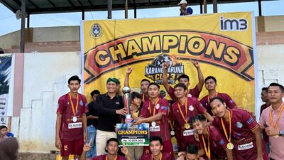 Club Sendang Agung FC Juarai Piala DPRD Provinsi Lampung