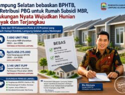 Lampung Selatan Buktikan Komitmen Dukung Rumah Subsidi MBR, Terbitkan 7.690 PBG Tertinggi di Provinsi Lampung