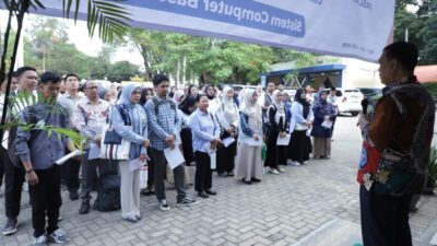 Unila Gelar Seleksi Pascasarjana Gelombang III, 186 Peserta Ikuti Ujian CBT