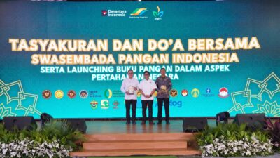 Abdul Rivai Ras Luncurkan Buku Pangan dalam Aspek Pertahanan Negara