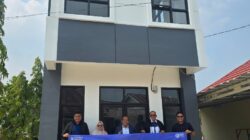 BRI Kanca Tanjung Karang Serahkan Bantuan Pembangunan PAUD Mahaputra Global di Desa Candimas