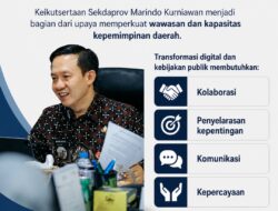 Sekdaprov Marindo Ikuti Pembelajaran Transformasi Digital Nasional Bahas Ekonomi Digital dan Komunikasi Kebijakan