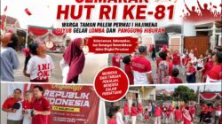 Semarak HUT RI ke-81, Warga Taman Palem Permai I Hajimena Guyub Gelar Lomba dan Panggung Hiburan