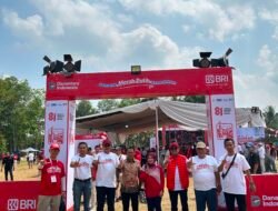 Semarak Merah Putih BRI Region 5 Bandar Lampung Hadir di Desa Sridadi, Dorong Ekonomi Kerakyatan dan Semangat Kemerdekaan