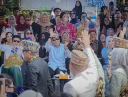 Puncak Festival Krakatau XXXV 2026, Gubernur Mirza Flag Off Lampung Tapis Karnaval