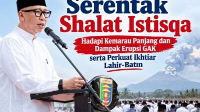 Gubernur Ajak Warga Lampung Serentak Shalat Istisqa