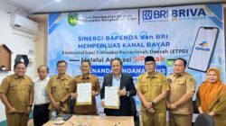 BRI Branch Office Manna Gandeng Bapenda Bengkulu Selatan Perluas Kanal Pembayaran PBB-P2 hingga Desa