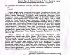 Pemkab Tanggamus Akan Bangun RSUD Tipe D Di Talang Padang 