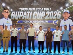 Turnamen Voli Bupati Cup 2026 Bergulir, Egi Ingin Semangat Olahraga Tumbuh di Tengah Generasi Muda