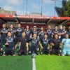 Peradi Bandarlampung Puji Soliditas Tim Minisoccer PWI Lampung